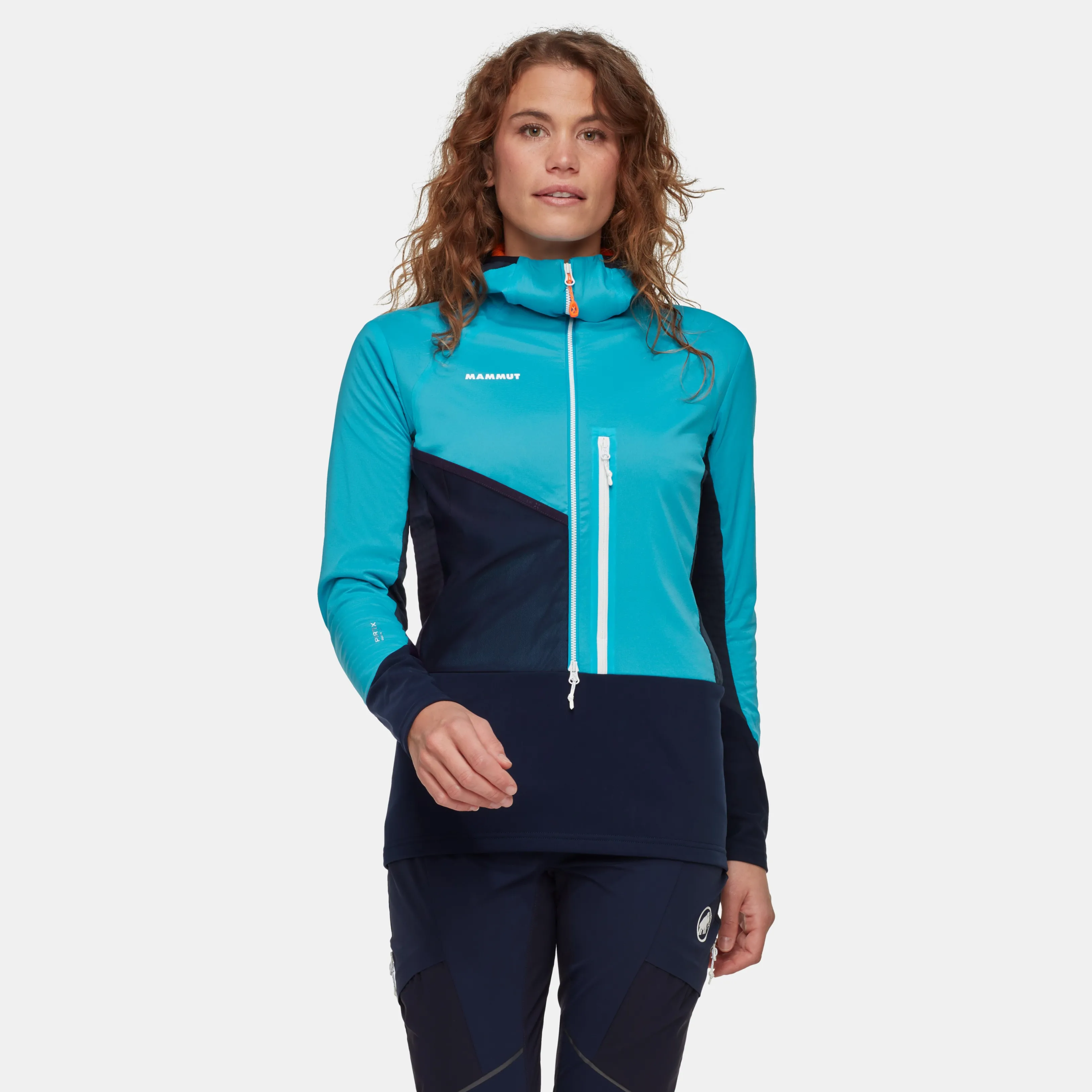 Clearance Eiger Speed ML Hybrid Half Zip Hoodie Women Damen Oberteile