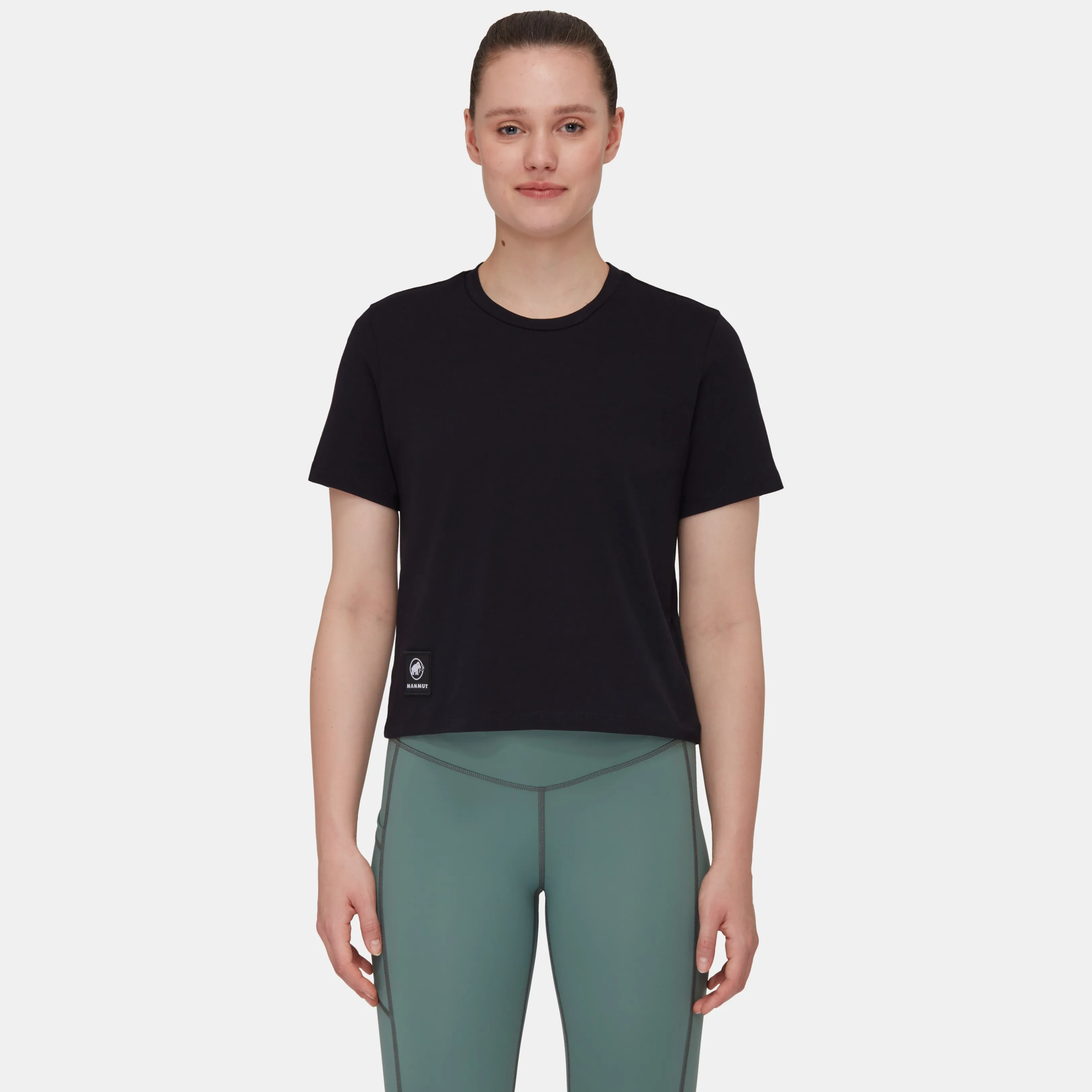 Fashion Massone T-Shirt Cropped Women Patch Damen Oberteile