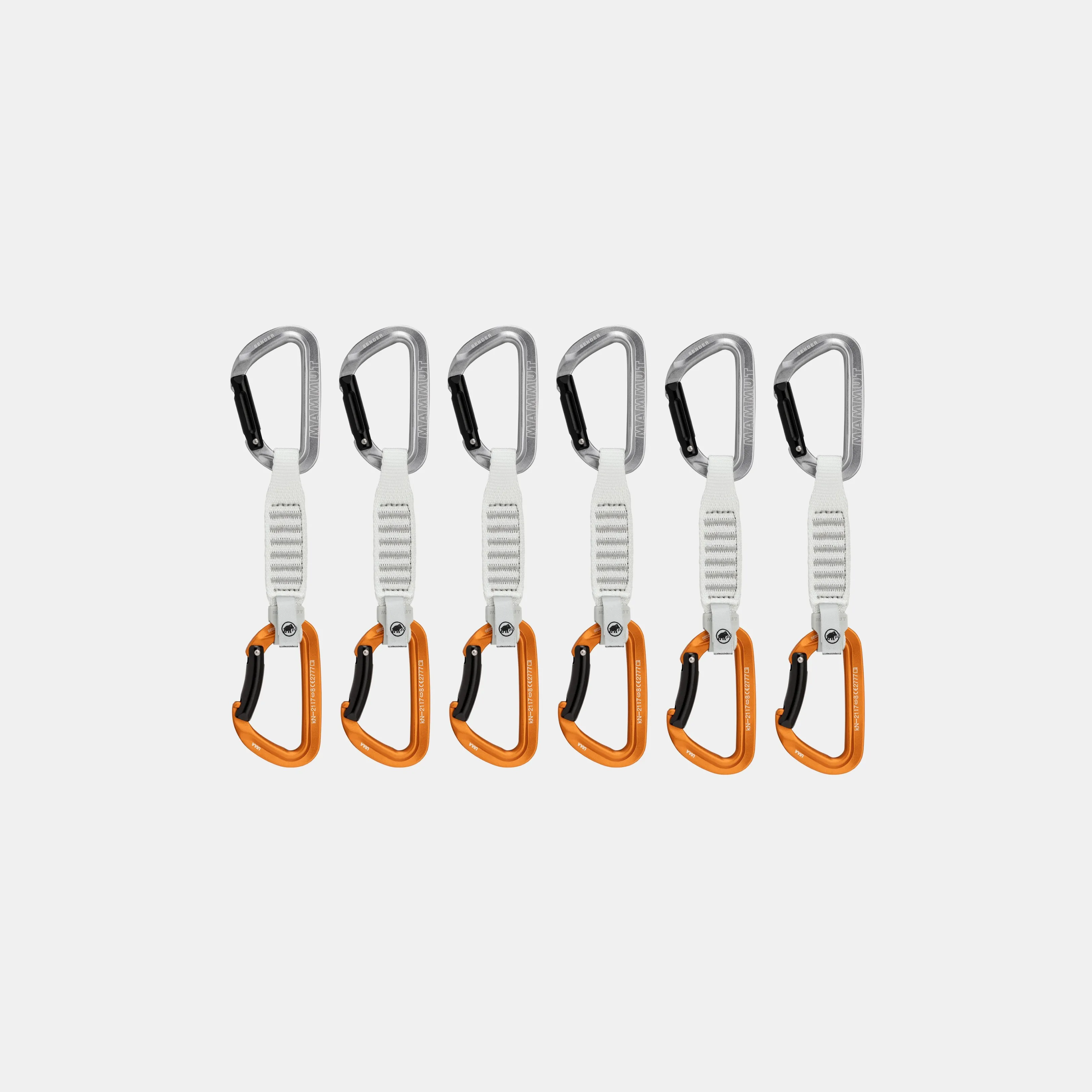 Best Sale Sender Keylock 12 cm 6-Pack Quickdraws Damen Kletterausrüstung | Kletterausrüstung